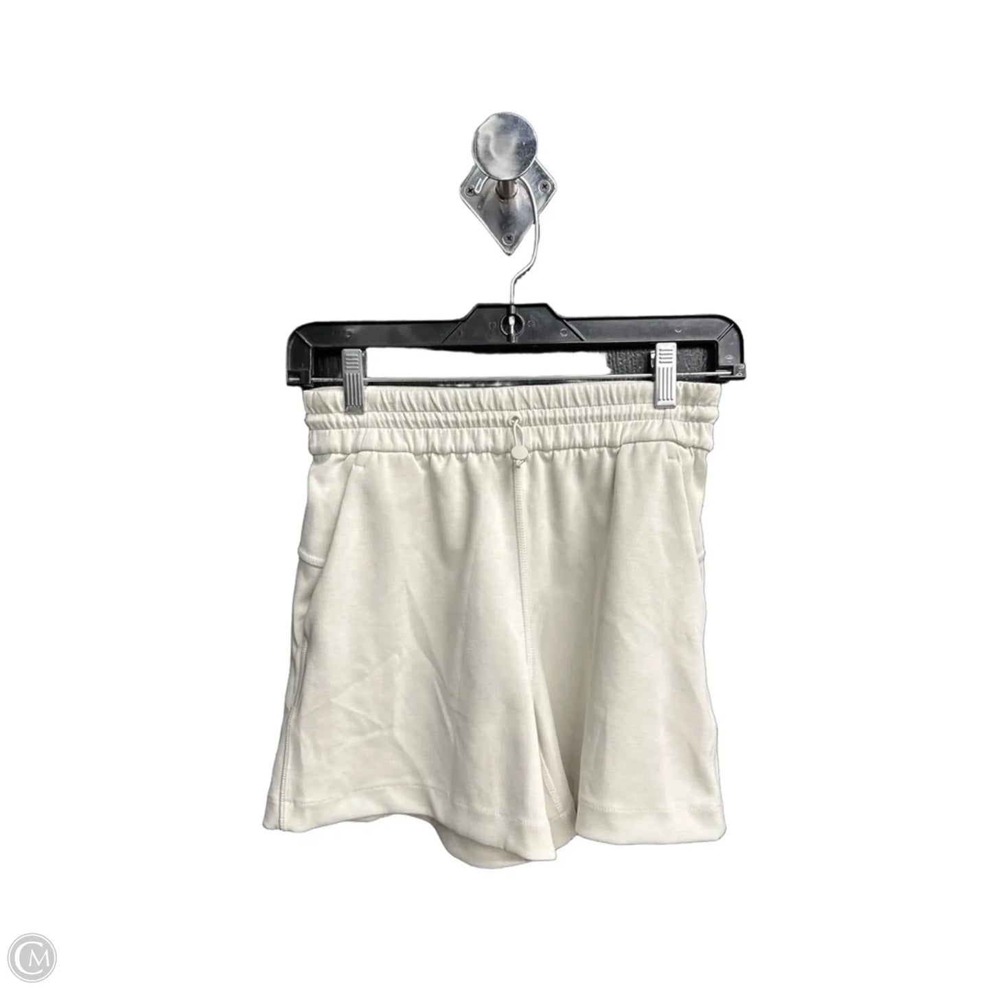 Athletic Shorts By Lululemon In Cream, Size: Xs