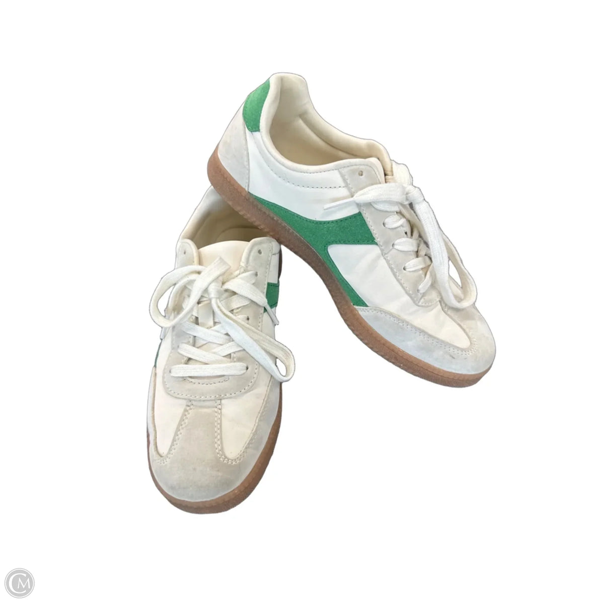 Shoes Sneakers By No Boundaries In Green & White, Size: 8