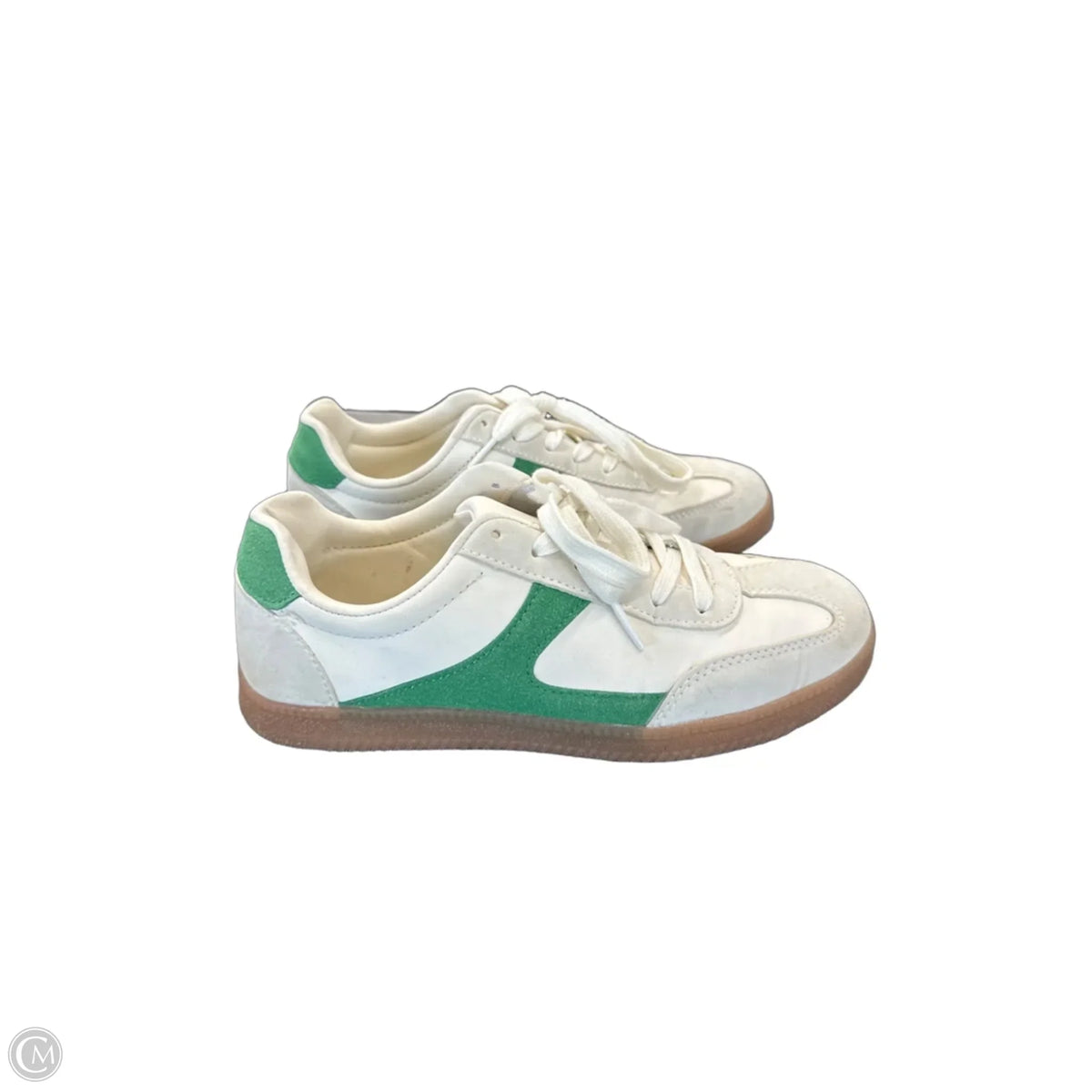 Shoes Sneakers By No Boundaries In Green & White, Size: 8