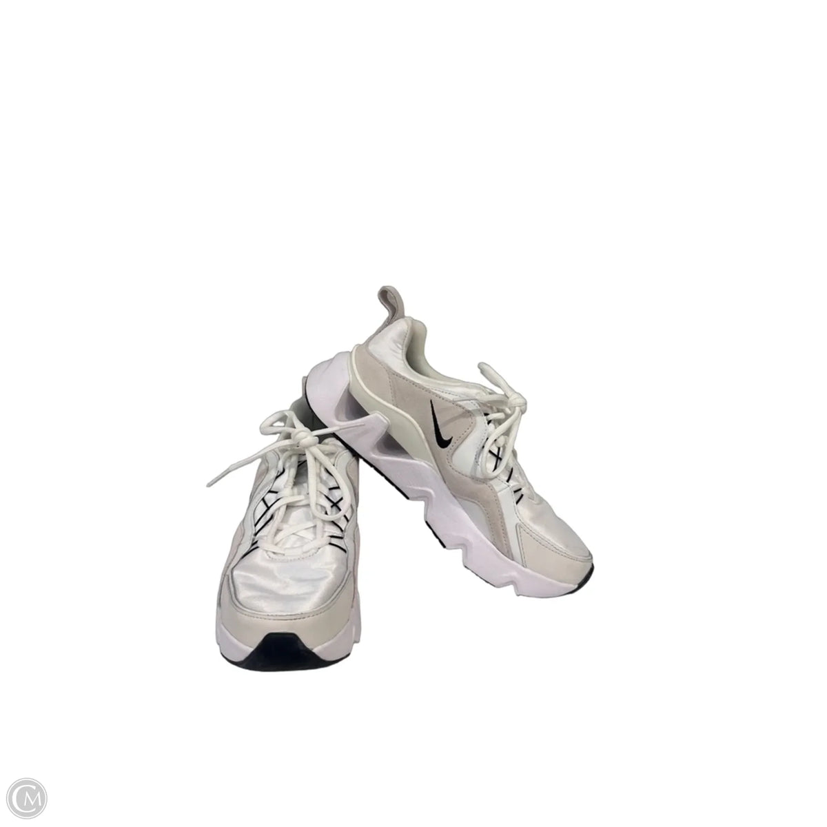Shoes Athletic By Nike In White, Size: 8