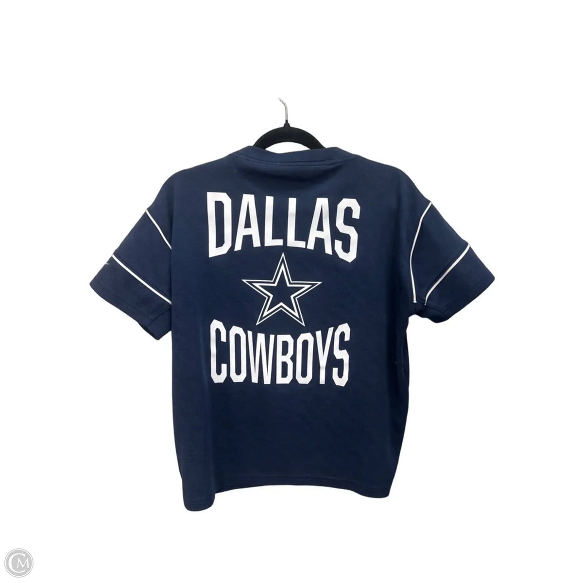 Top Short Sleeve By Nfl In Navy, Size: S