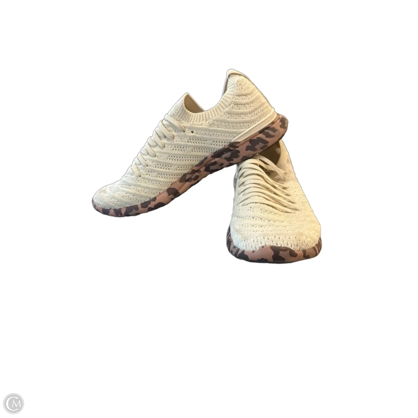 Shoes Designer By Apl In Tan, Size: 7.5