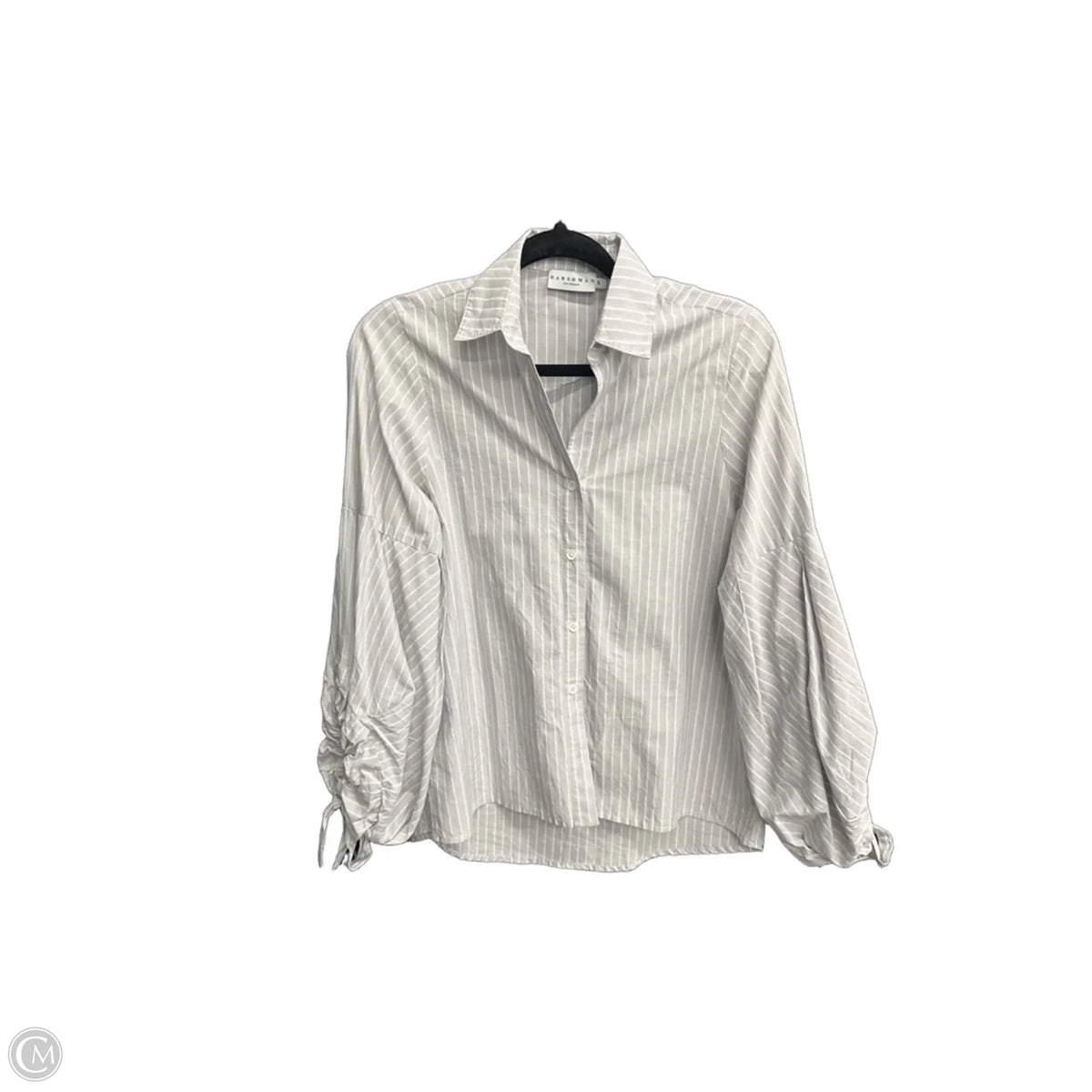 Top Long Sleeve By Clothes Mentor In Striped Pattern, Size: S