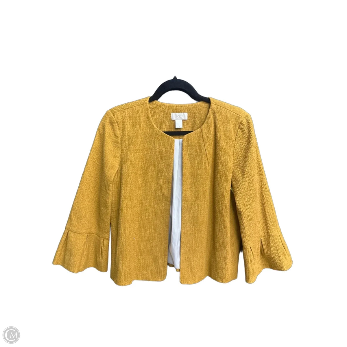 Jacket Other By Loft In Yellow, Size: S