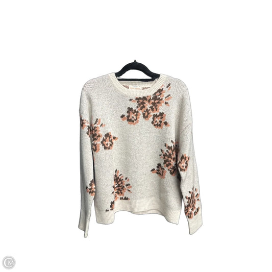 Sweater By Knox Rose In Floral Print, Size: S