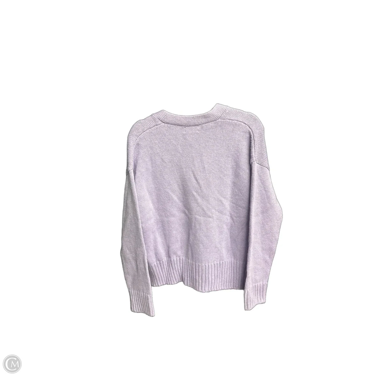 Cardigan By The Drop In Purple, Size: S