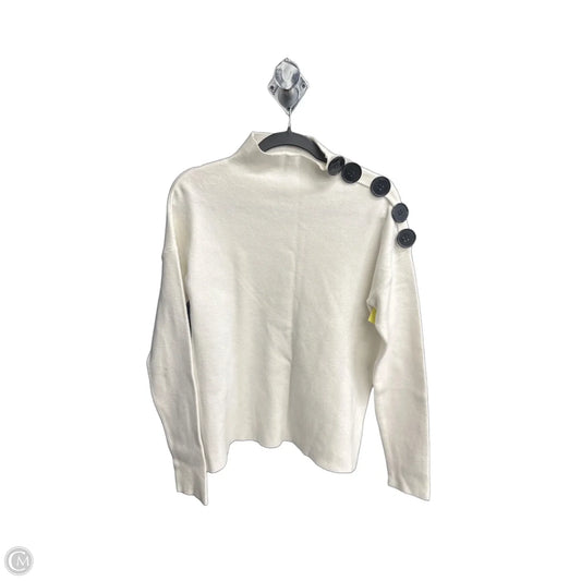 Sweater By Tahari In White, Size: M
