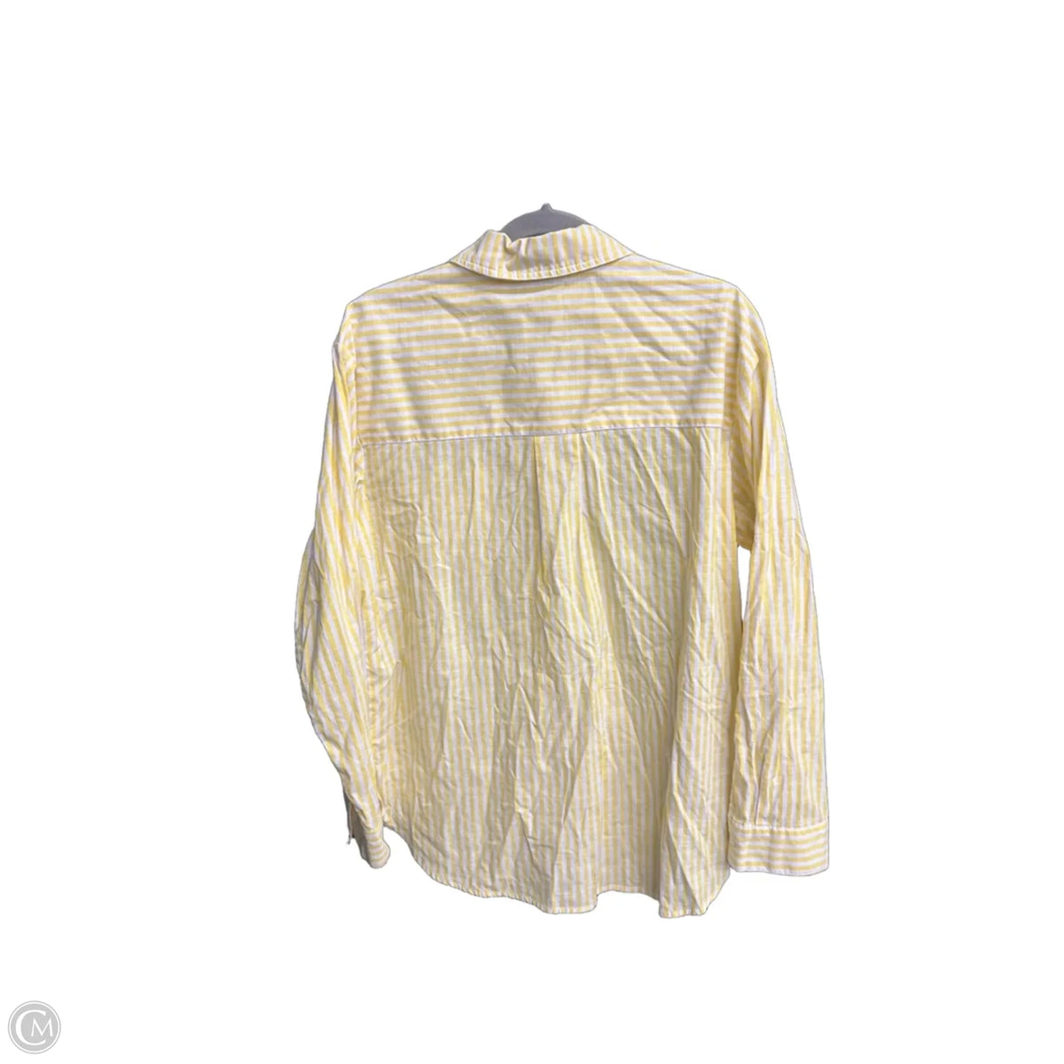Top Long Sleeve By Copper Key In Striped Pattern, Size: L