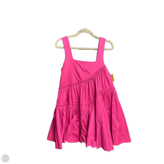 Dress Casual Midi By Clothes Mentor In Pink, Size: M