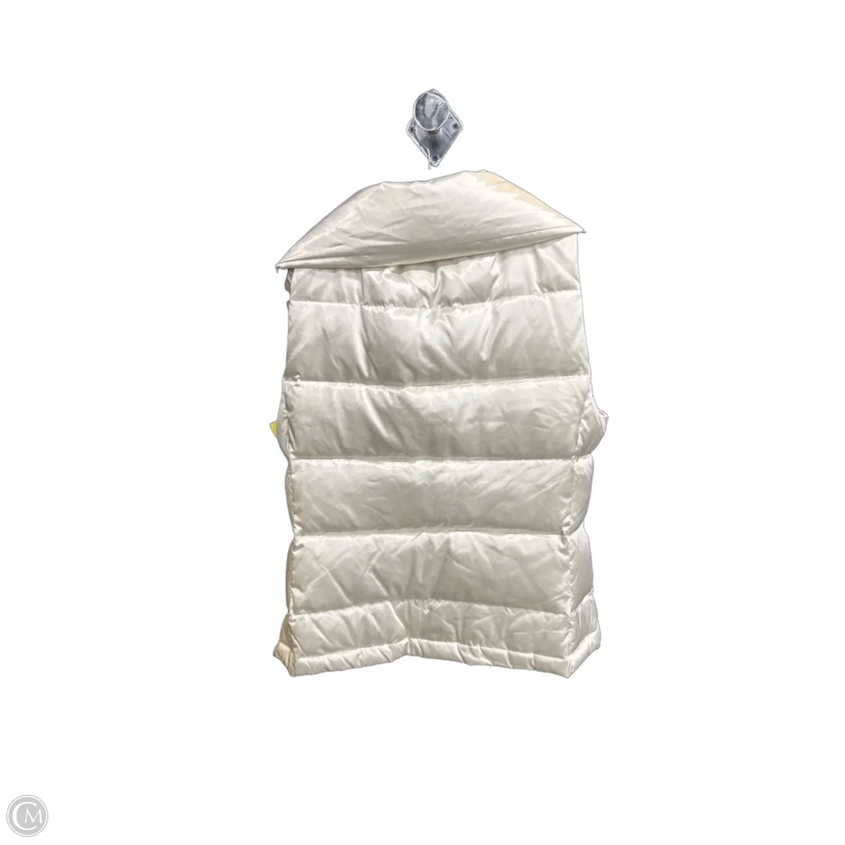 Vest Puffer & Quilted By Talbots In White, Size: M