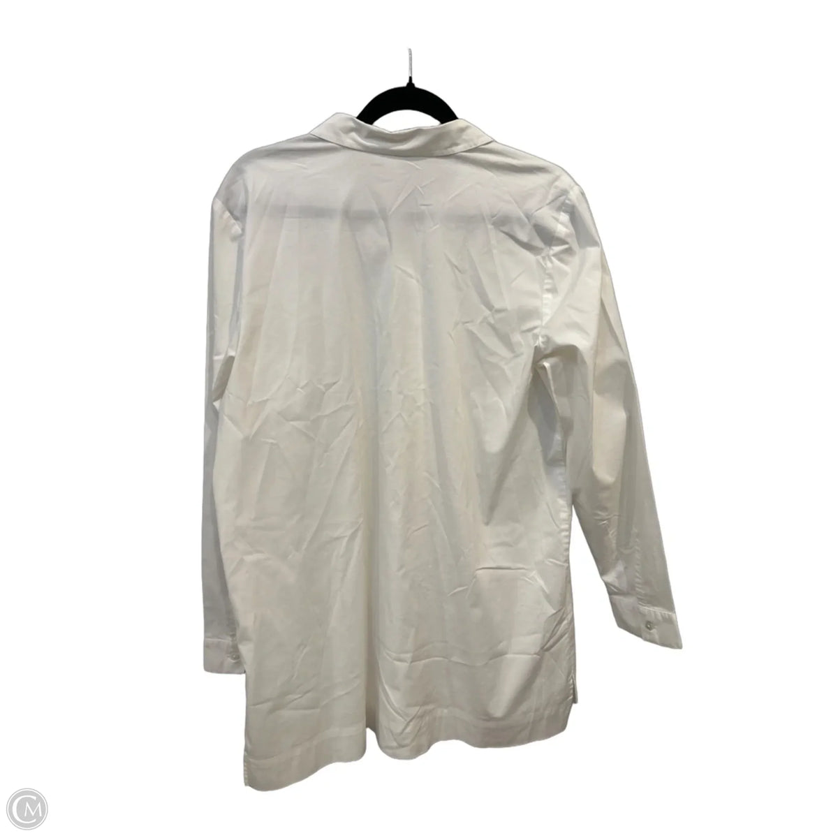 Top Long Sleeve By J. Jill In White, Size: L