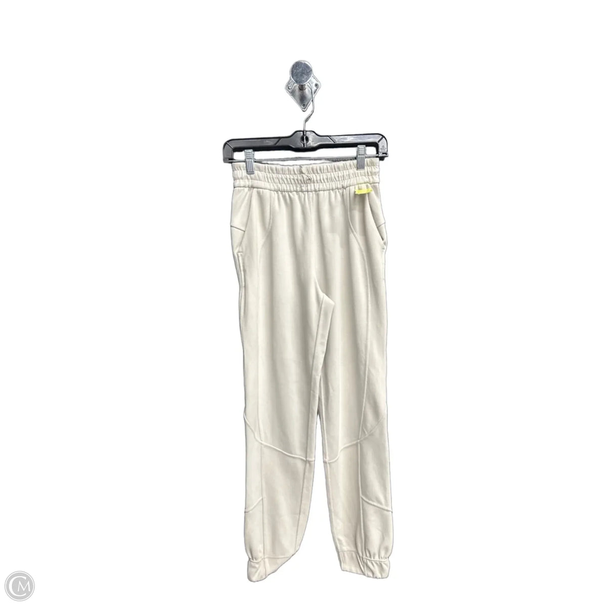 Athletic Pants By Lululemon In White, Size: S