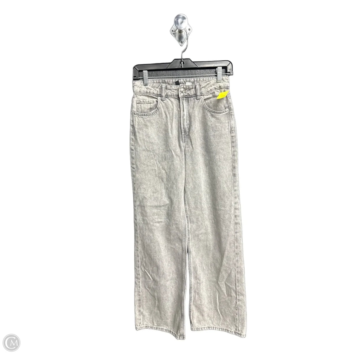 Jeans Wide Leg By Divided In Grey, Size: 2