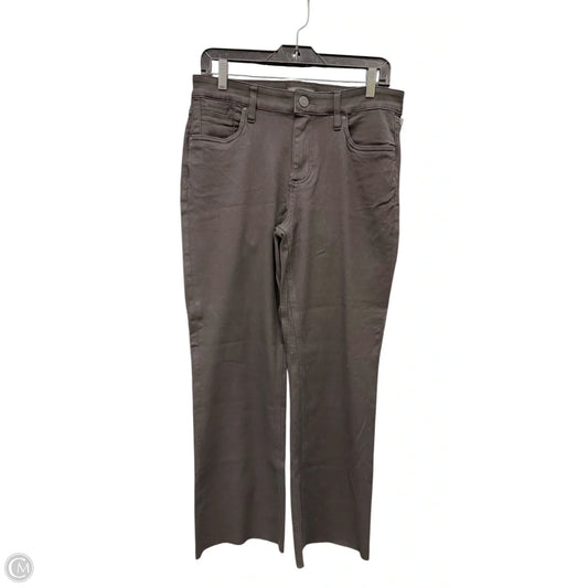 Jeans Wide Leg By Kut In Black Denim, Size: 8