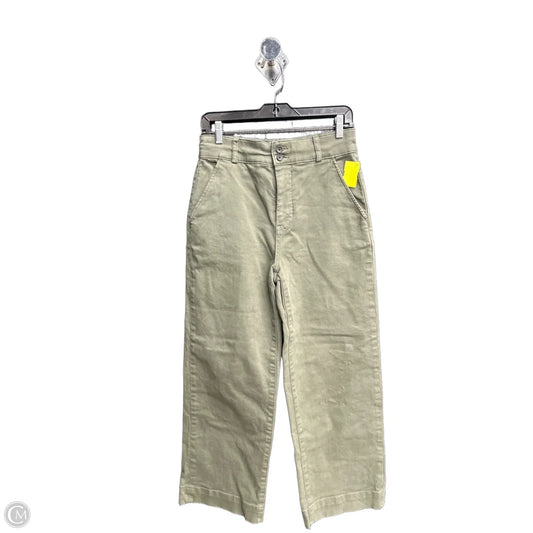 Jeans Wide Leg By Everlane In Green, Size: 6