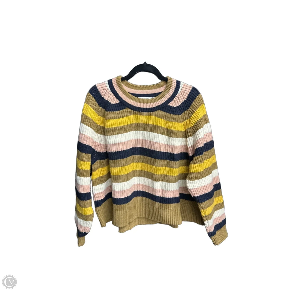 Sweater By Madewell In Striped Pattern, Size: Xl