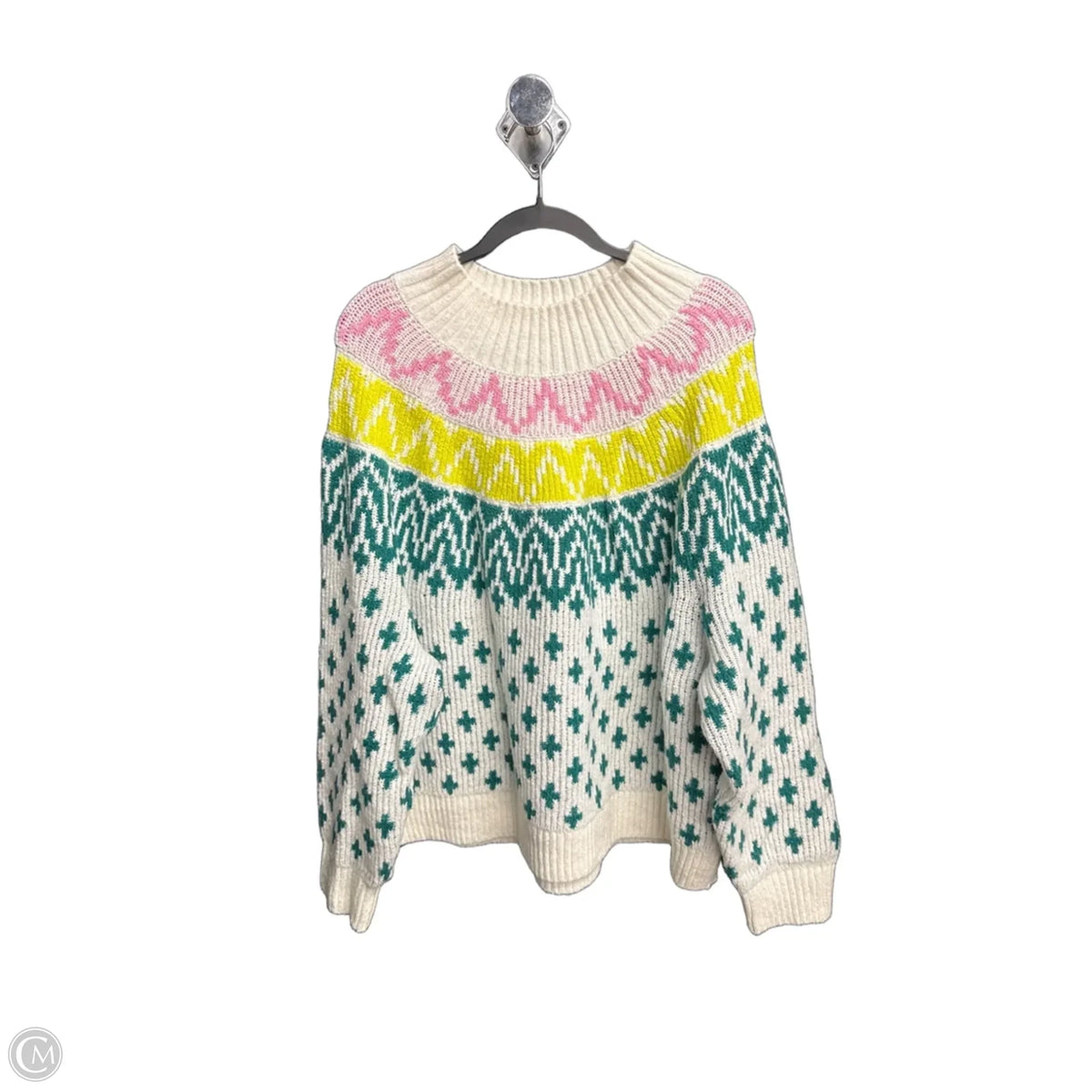 Sweater By Old Navy In White, Size: 2x