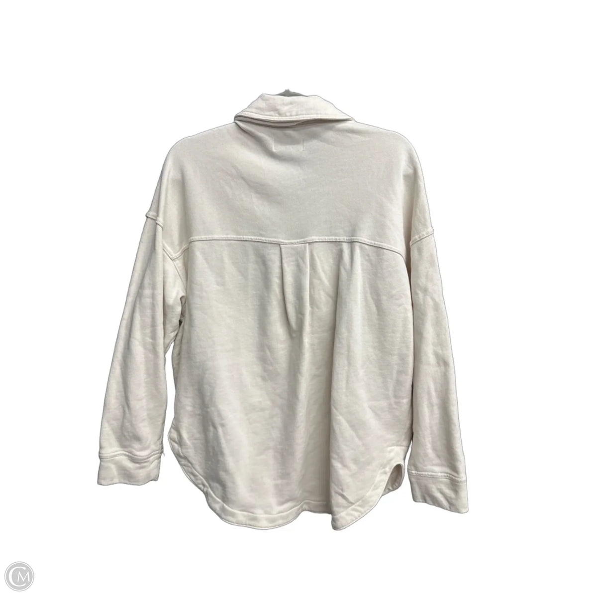 Jacket Shirt By Z Supply In Cream, Size: S