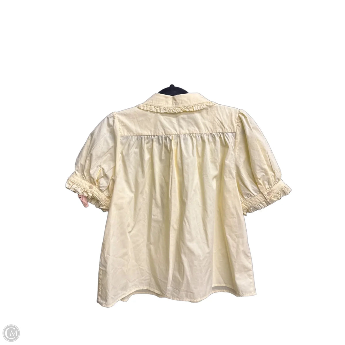 Top Short Sleeve By Jodifl In Yellow, Size: L – Clothes Mentor
