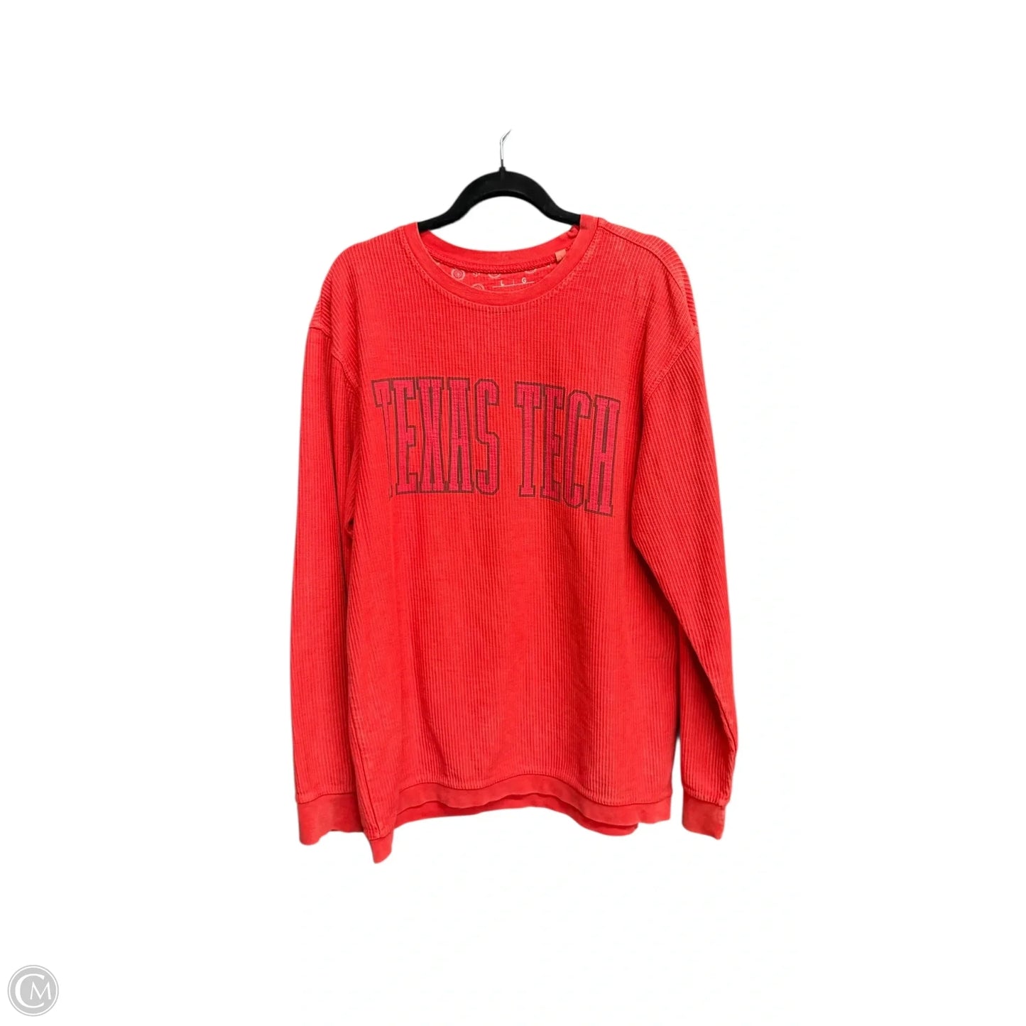 Sweatshirt Crewneck By Clothes Mentor In Red, Size: L