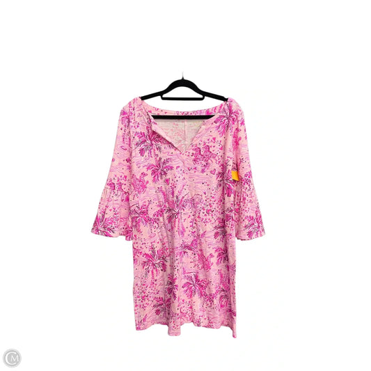 Dress Designer By Lilly Pulitzer In Pink, Size: M