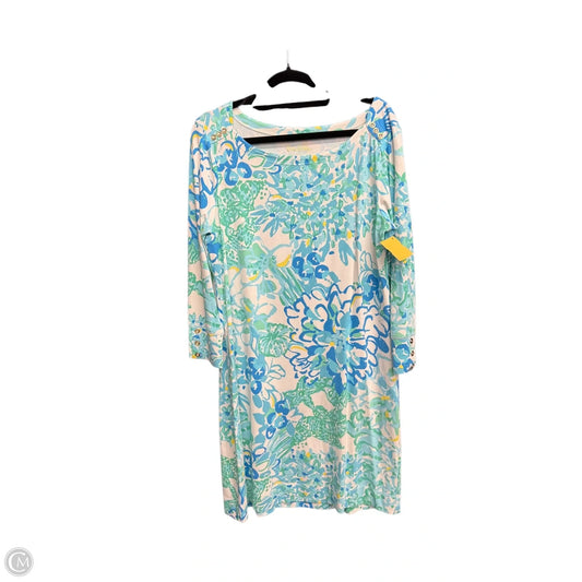 Dress Designer By Lilly Pulitzer In Floral Print, Size: M