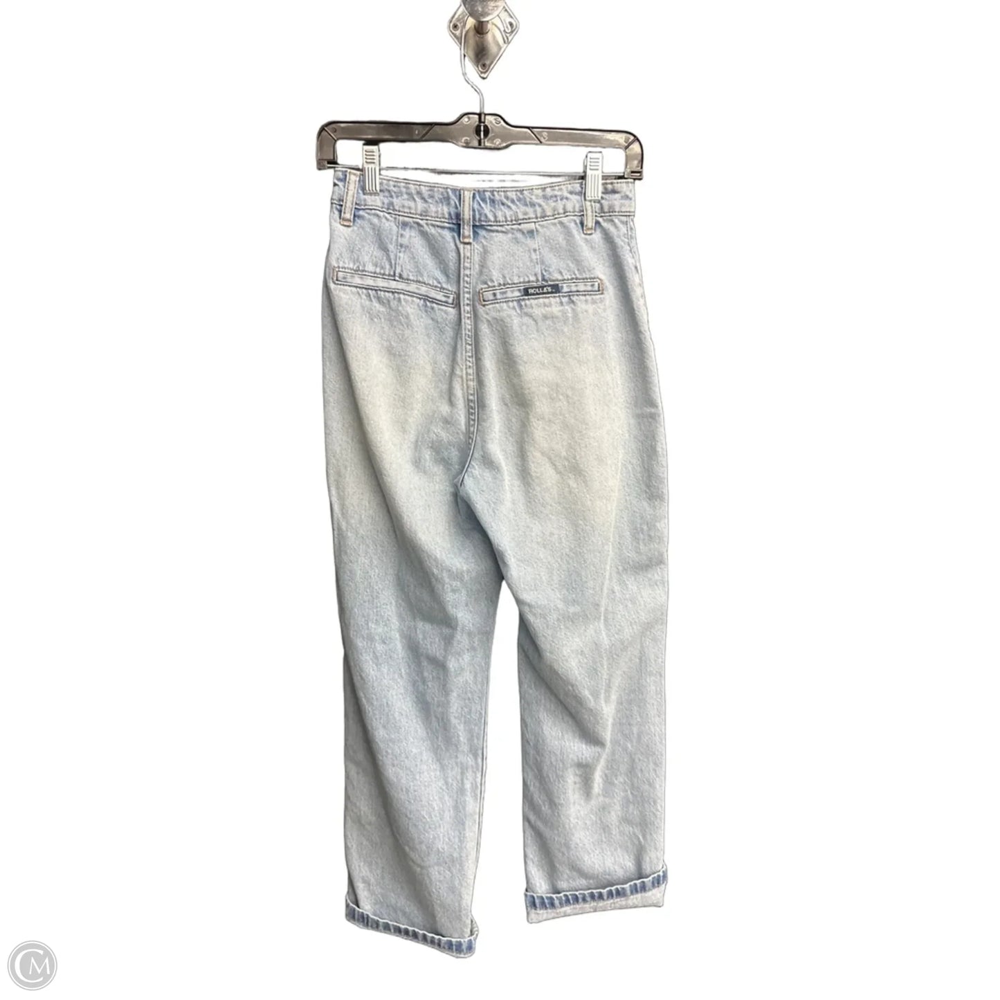 Jeans Straight By Rollas In Blue Denim, Size: 0