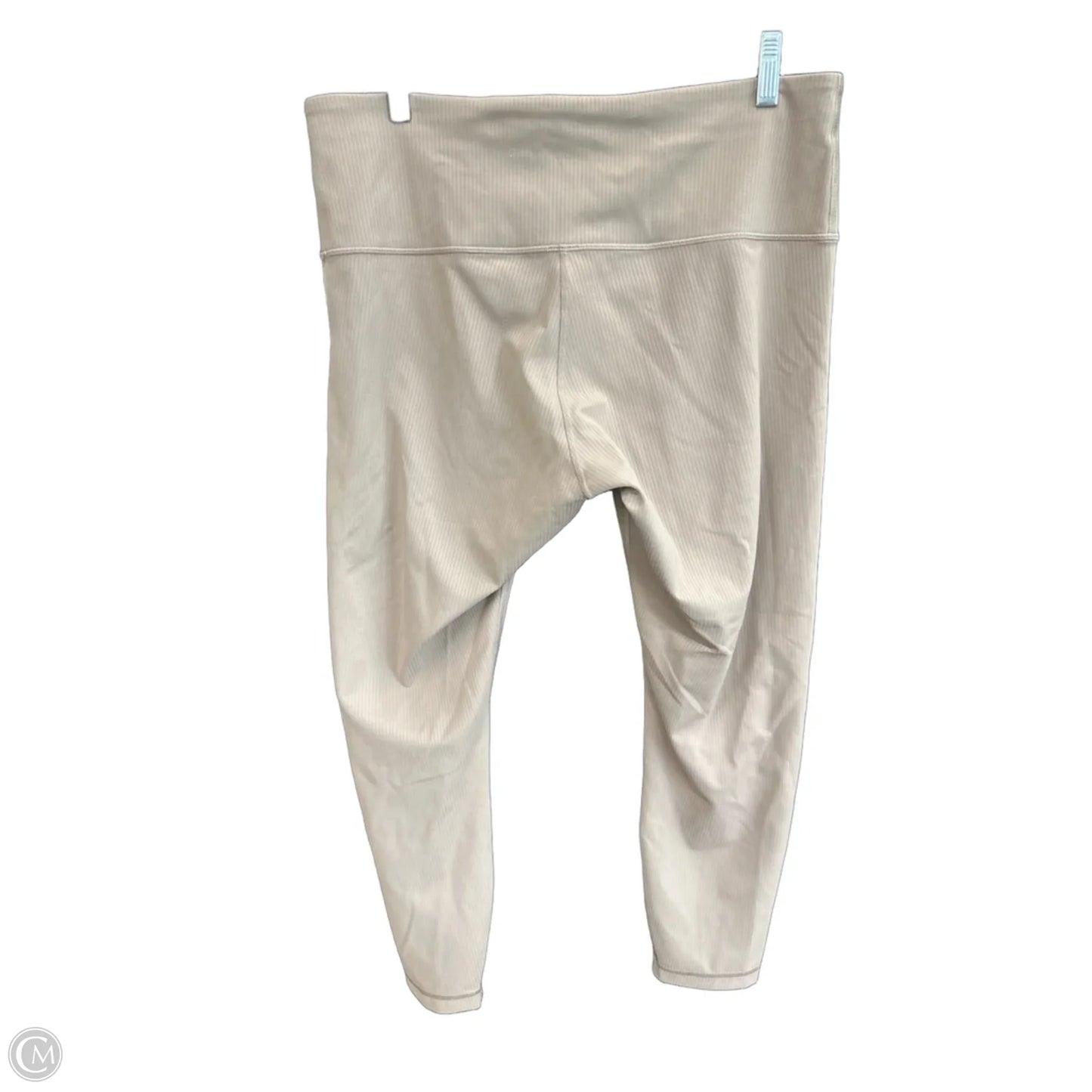 Athletic Leggings By Lululemon In Brown, Size: 14