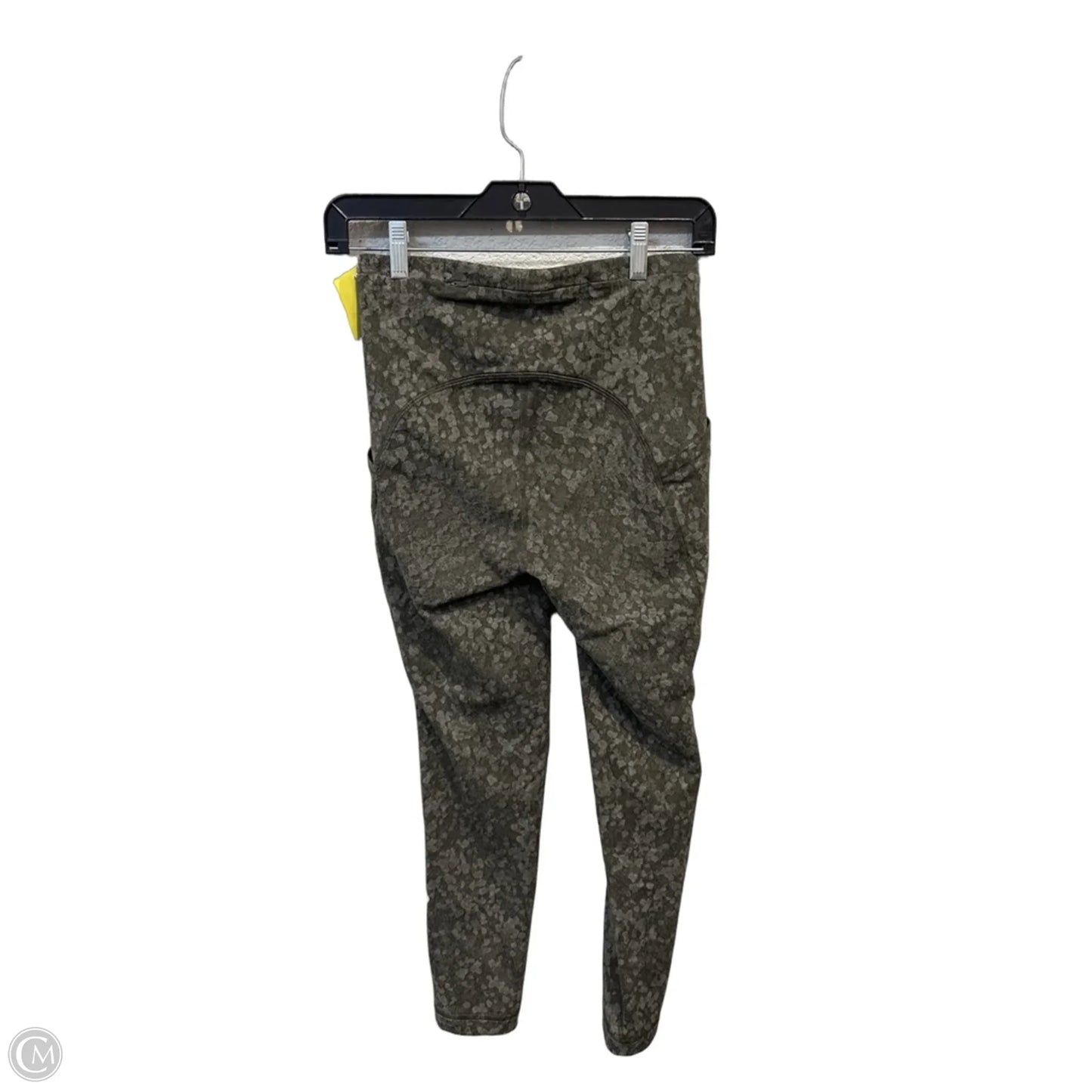Athletic Leggings By Lululemon In Green, Size: S