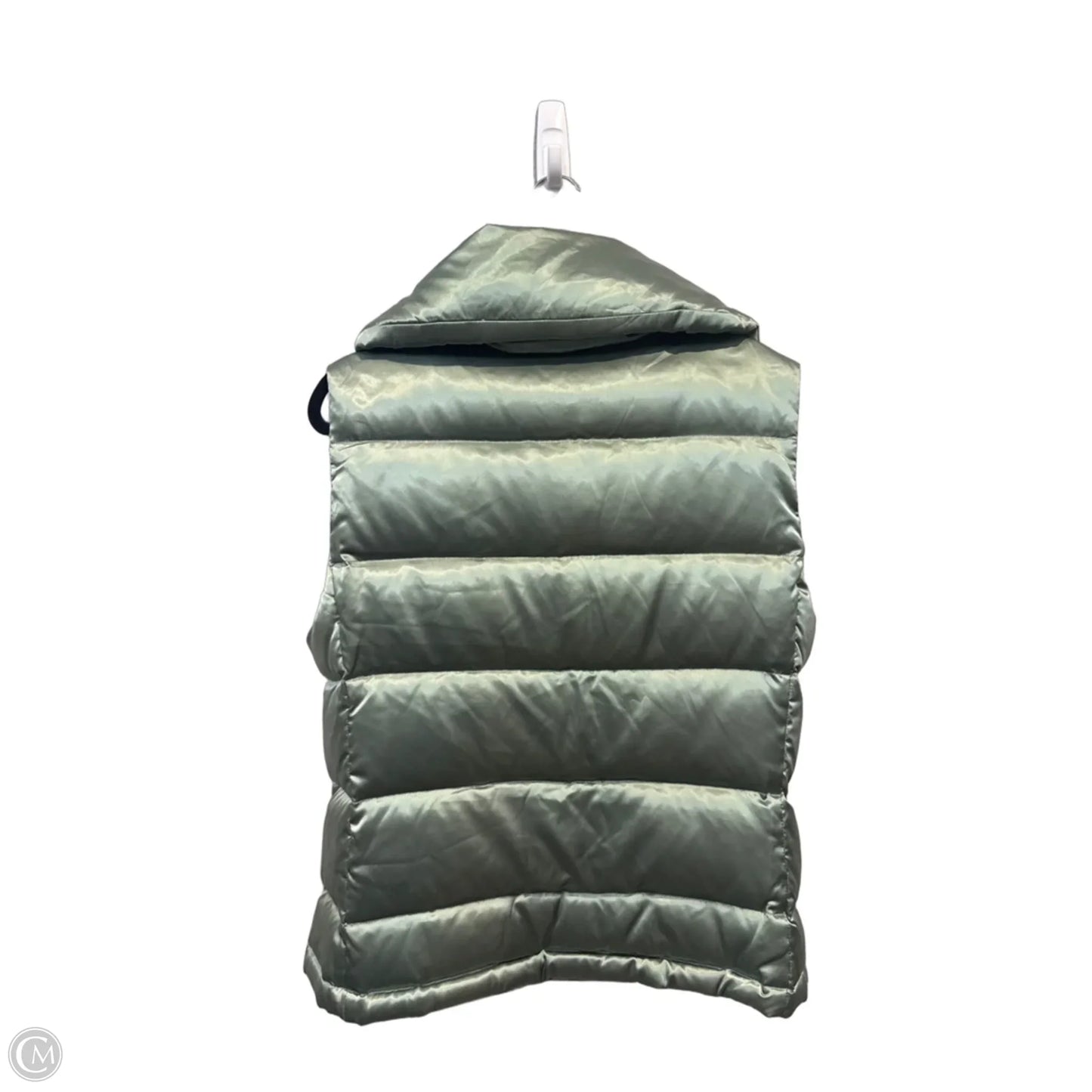 Vest Puffer & Quilted By Talbots In Green, Size: M