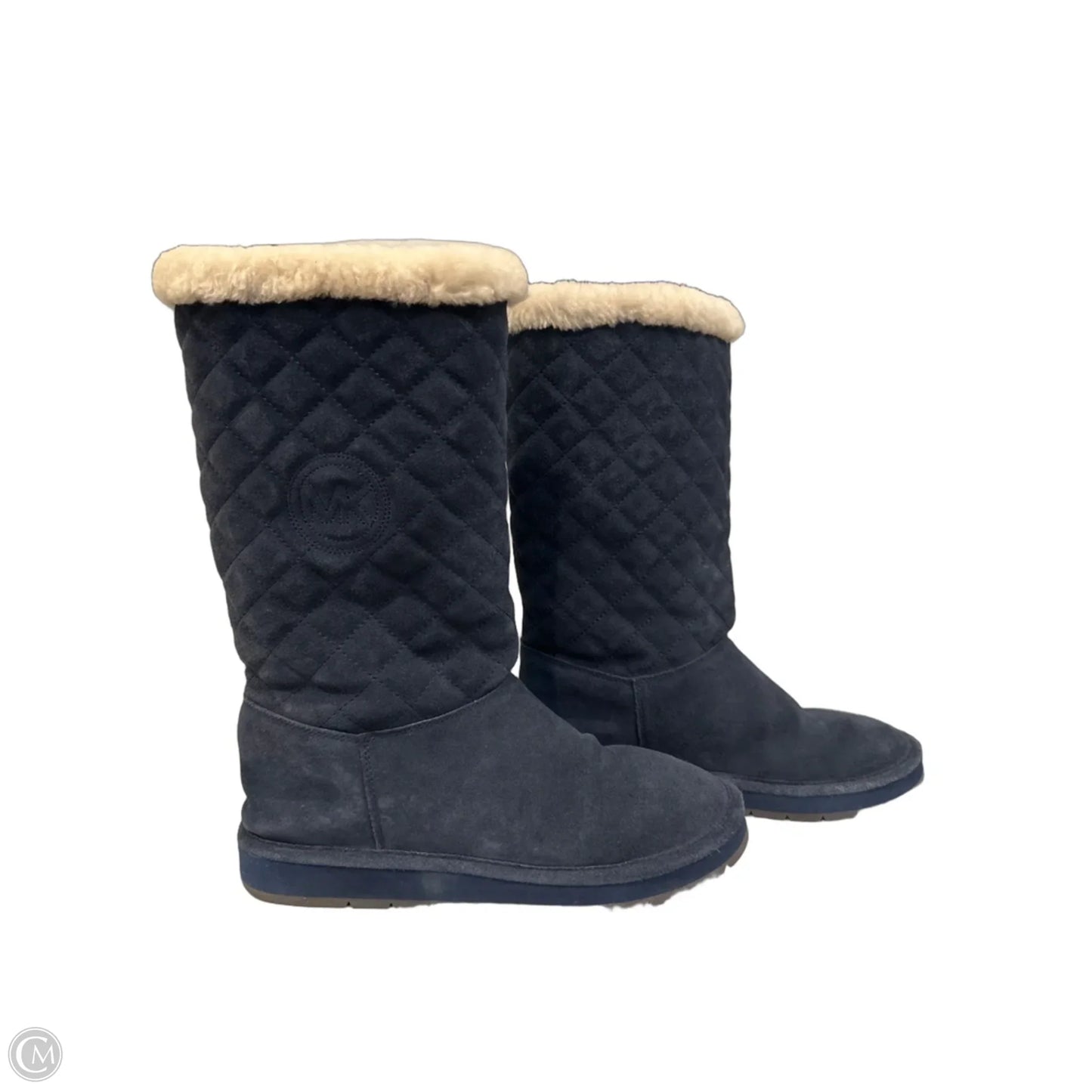 Boots Designer By Michael Kors In Blue, Size: 10