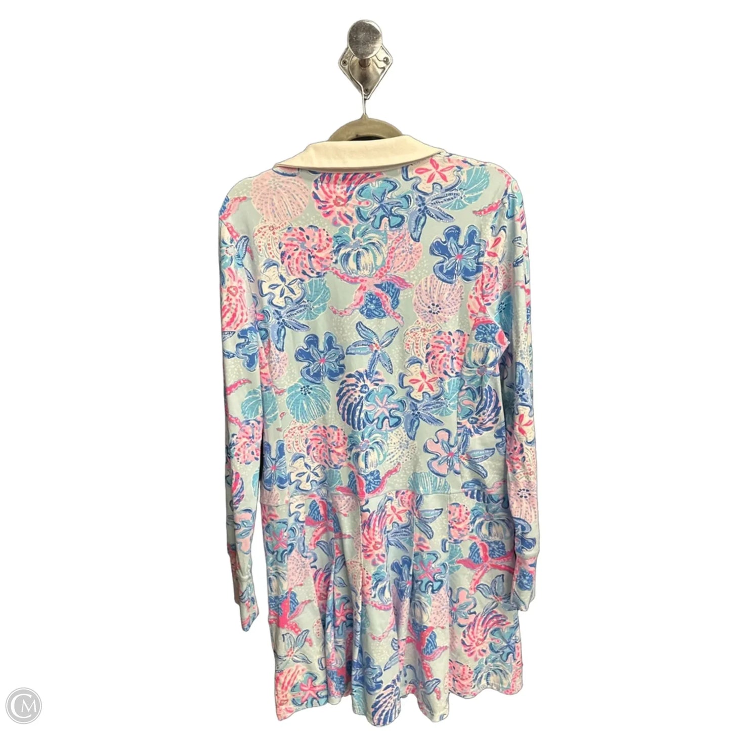 Dress Designer By Lilly Pulitzer In Blue & Pink, Size: L