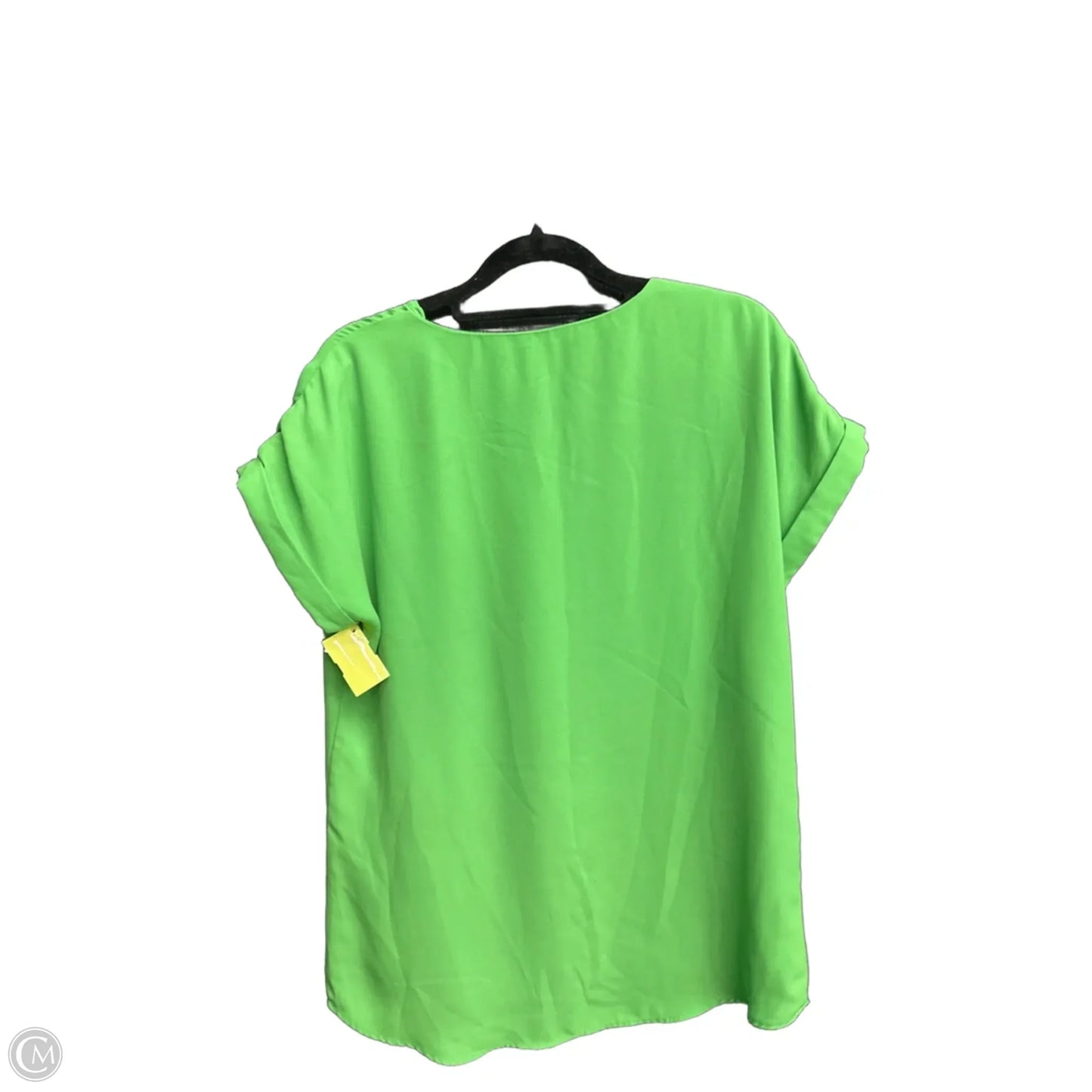 Top Sleeveless By Versona In Green, Size: S