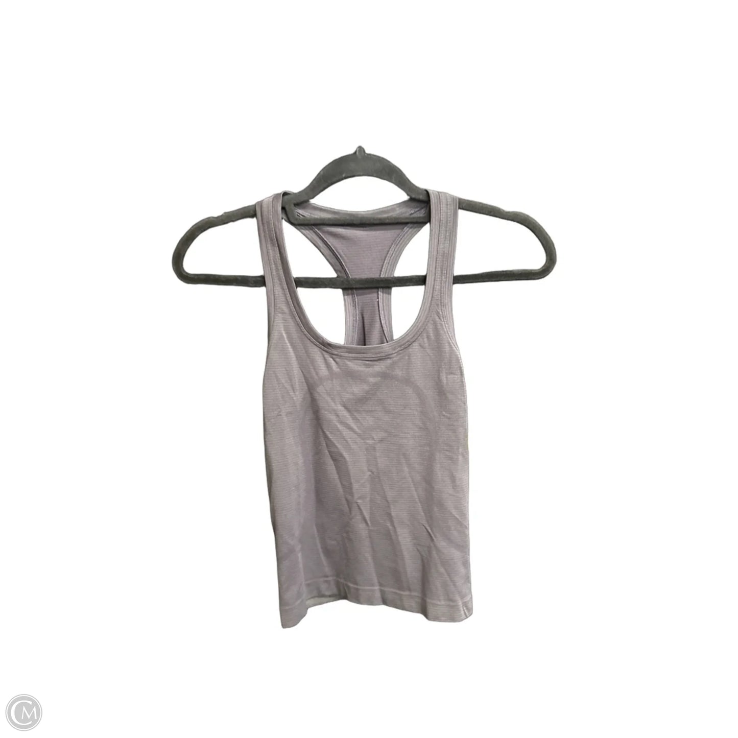 Athletic Tank Top By Lululemon In Grey, Size: S
