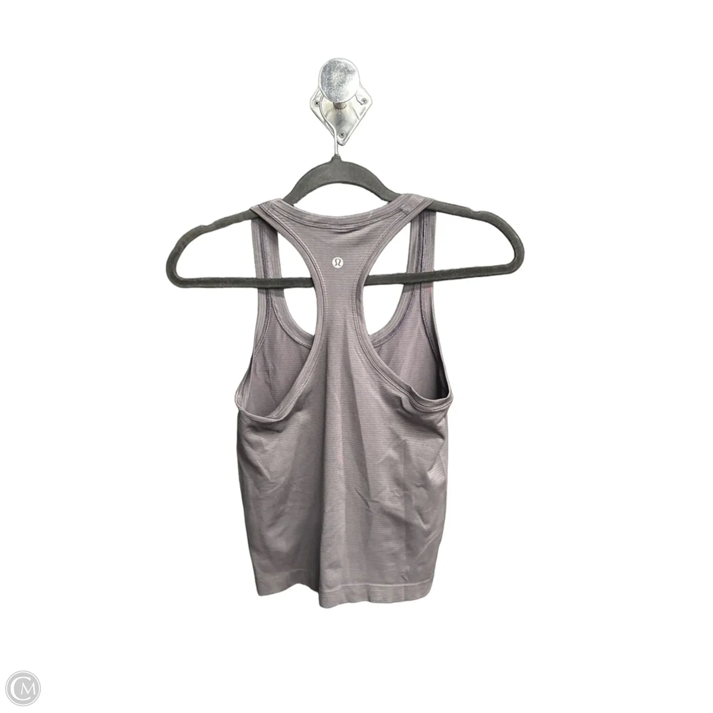 Athletic Tank Top By Lululemon In Grey, Size: S