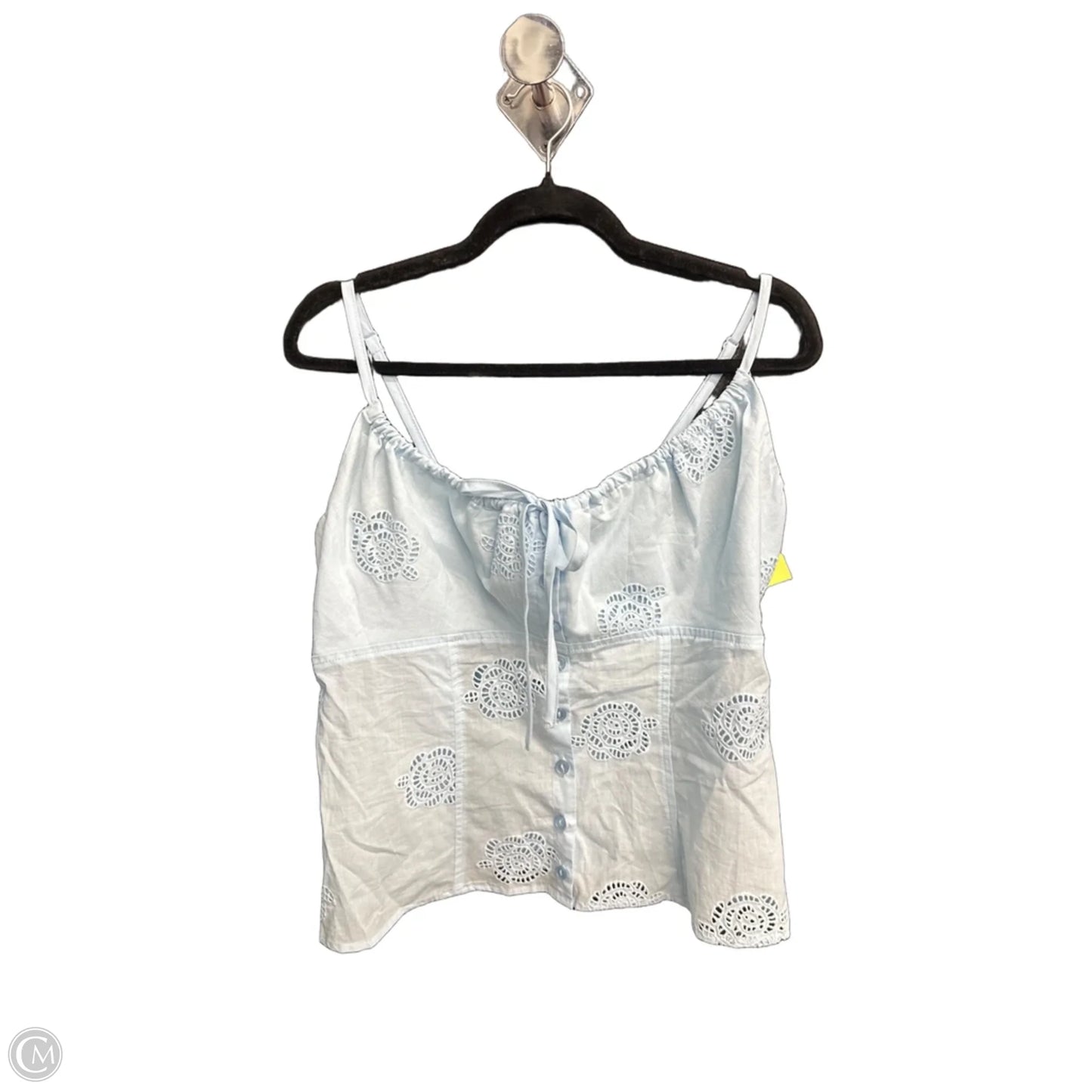 Top Sleeveless By Wild Fable In Blue, Size: L