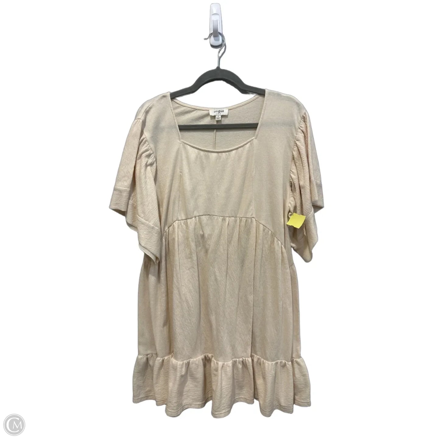Dress Casual Short By Umgee In Cream, Size: S