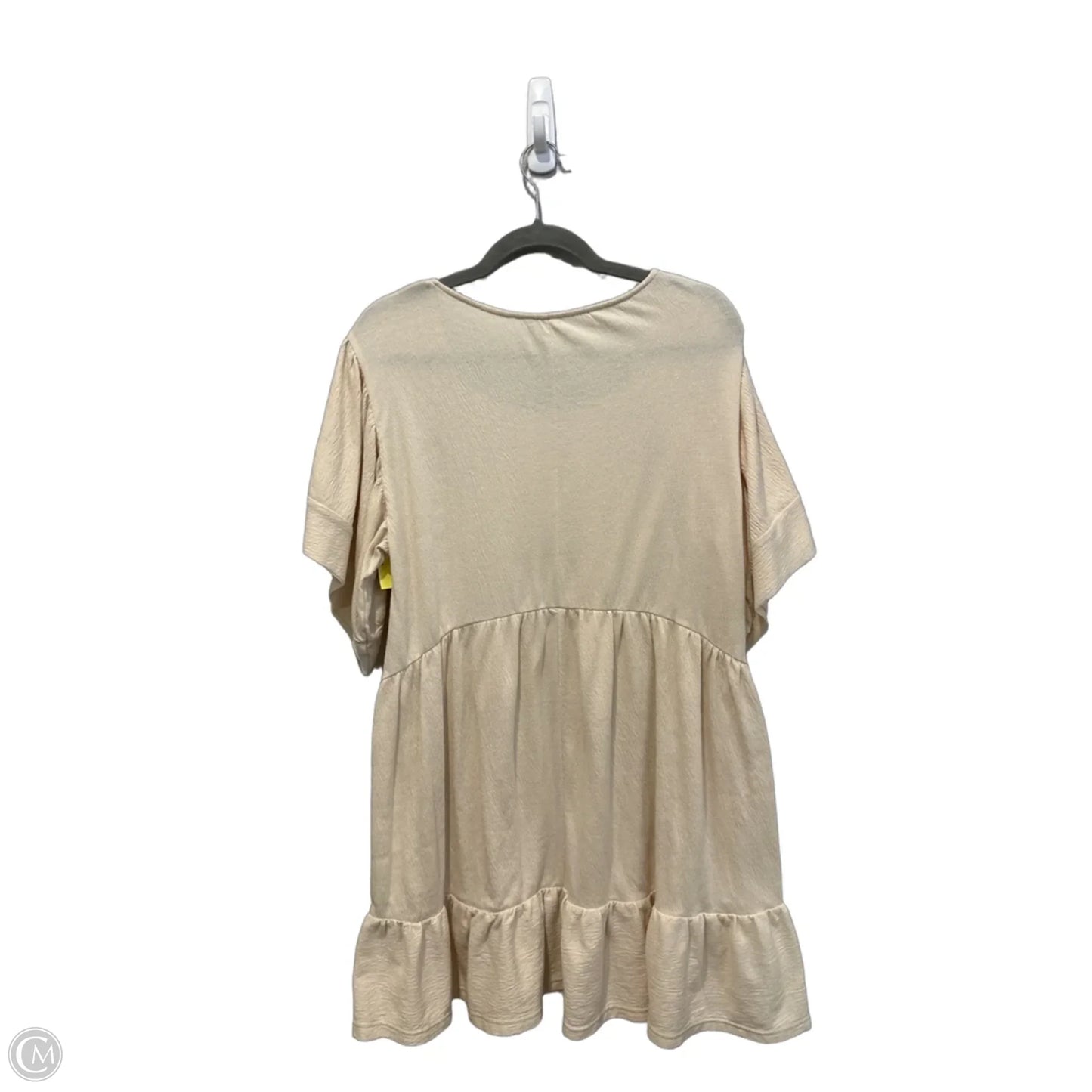 Dress Casual Short By Umgee In Cream, Size: S