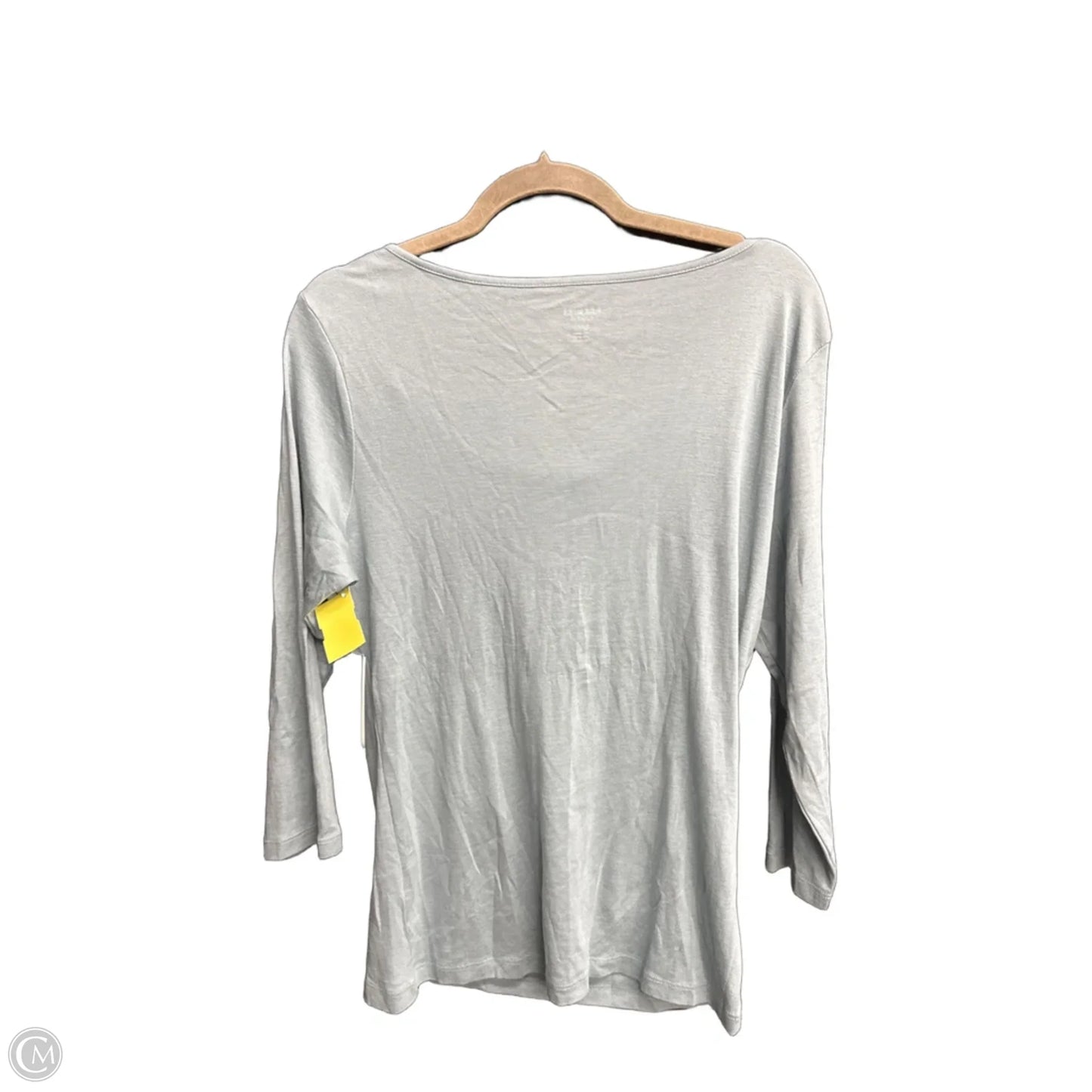 Top Long Sleeve By Premise In Blue, Size: L