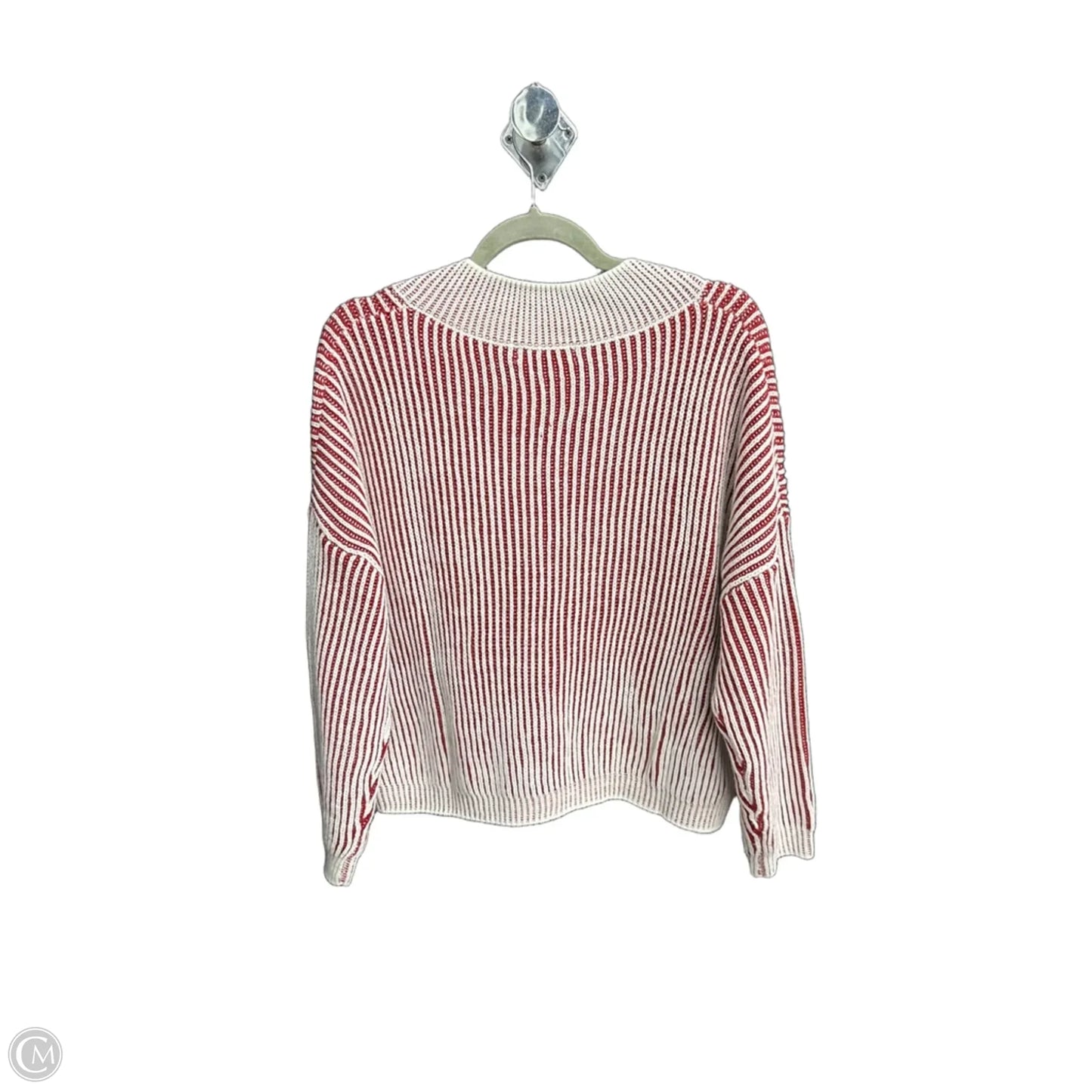 Sweater By Hyfve In Red & White, Size: S