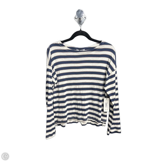 Top Long Sleeve By Talbots In Plaid Pattern, Size: M