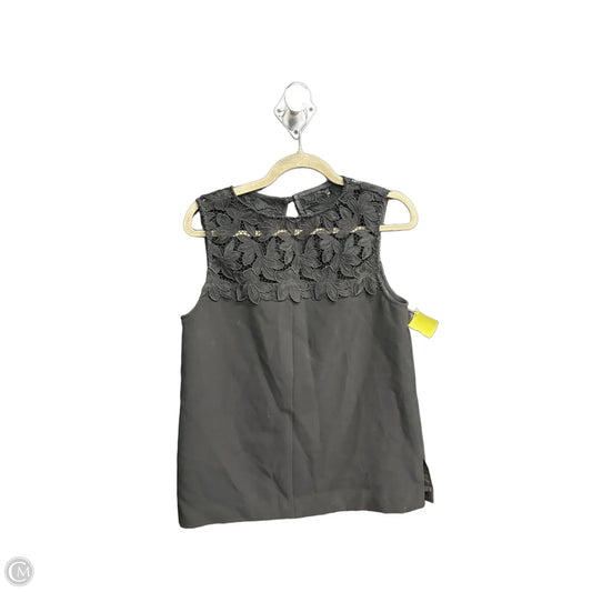 Top Sleeveless By Trina Turk In Black, Size: M