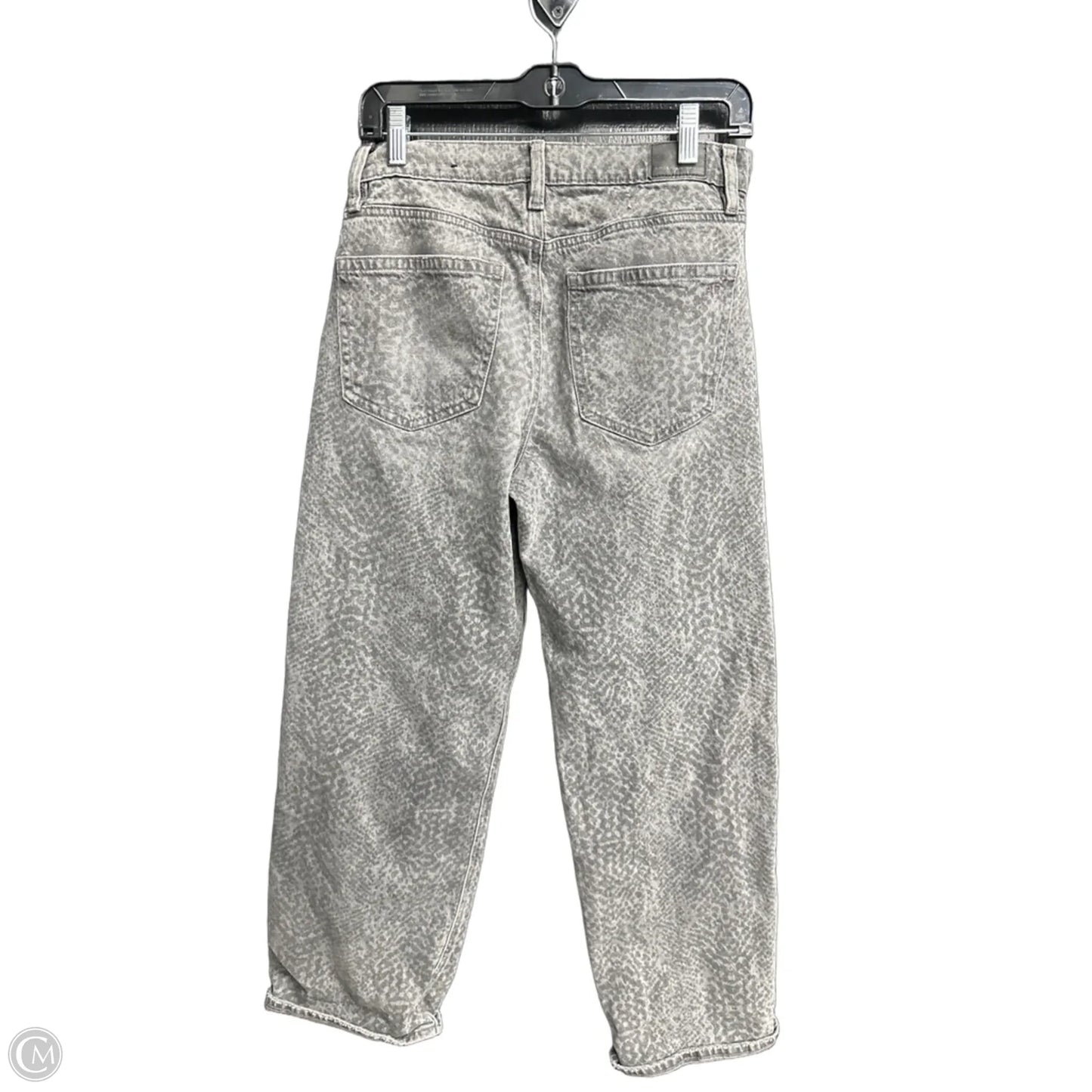 Jeans Straight By American Eagle In Animal Print, Size: 2
