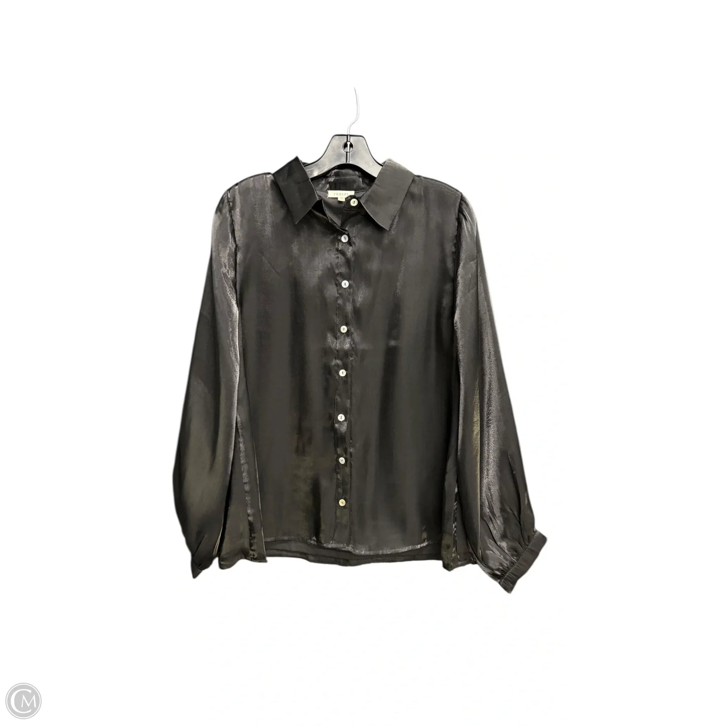 Blouse Long Sleeve By Jodifl In Black, Size: M