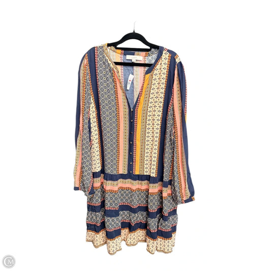 Dress Casual Short By Loft In Multi-colored, Size: L