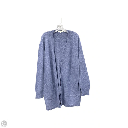 Sweater Cardigan By Madewell In Navy, Size: Xl