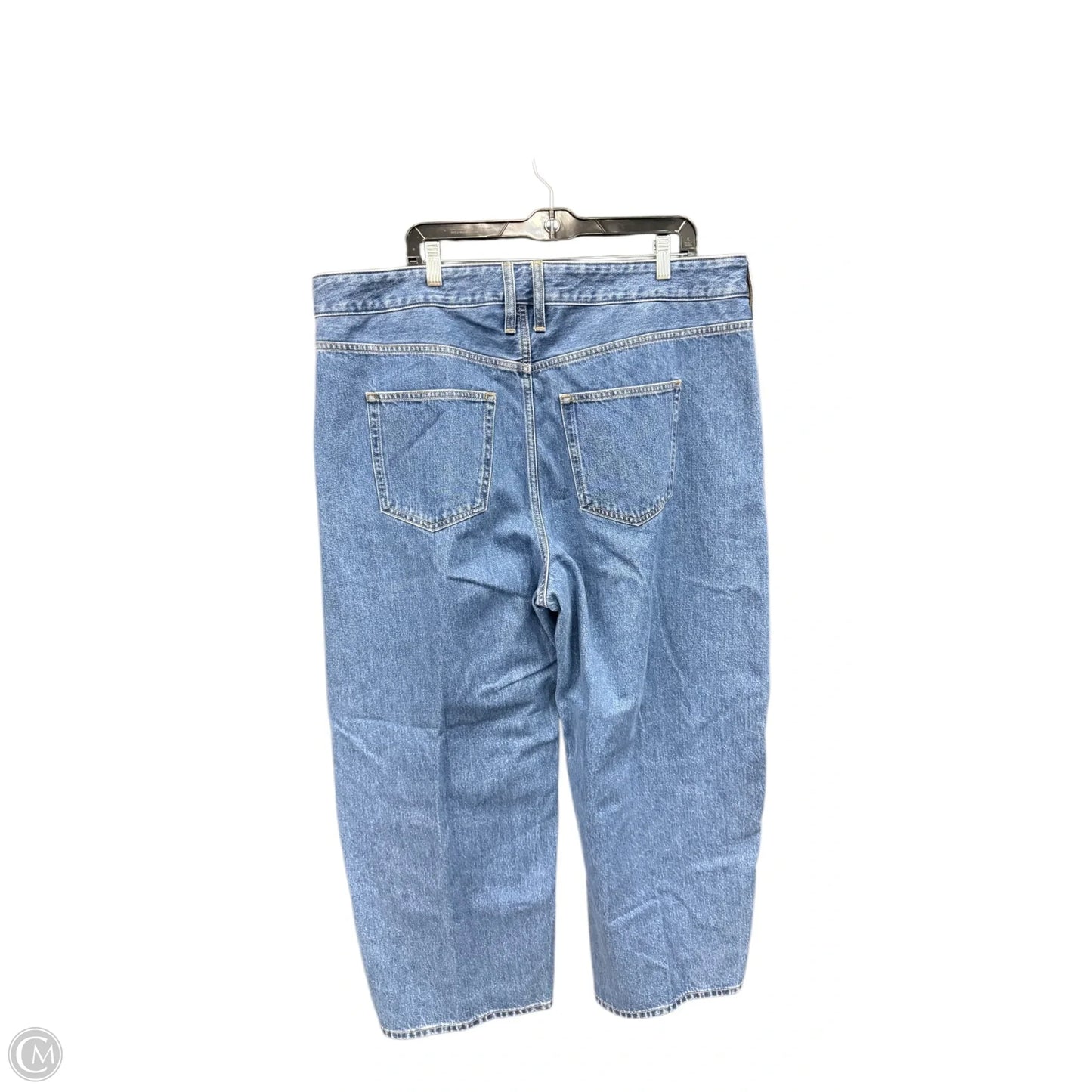 Jeans Straight By J. Crew In Blue Denim, Size: 18