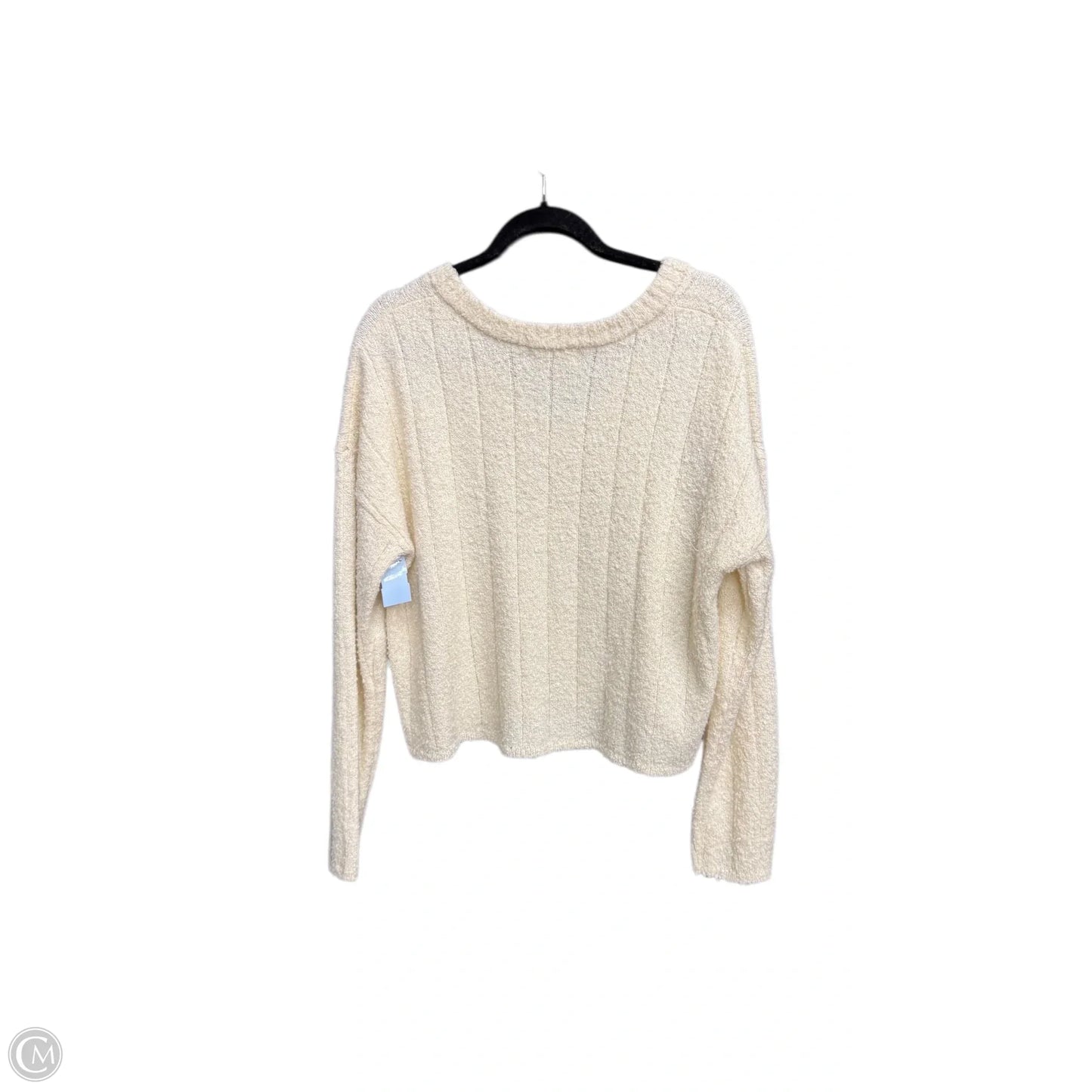 Sweater By Carly Jean In Cream, Size: L