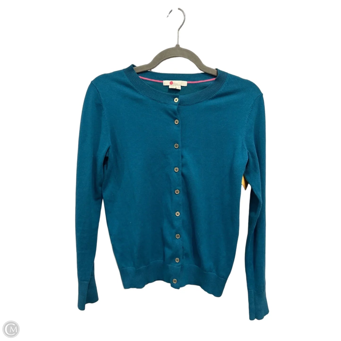 Cardigan By Boden In Teal, Size: Xs