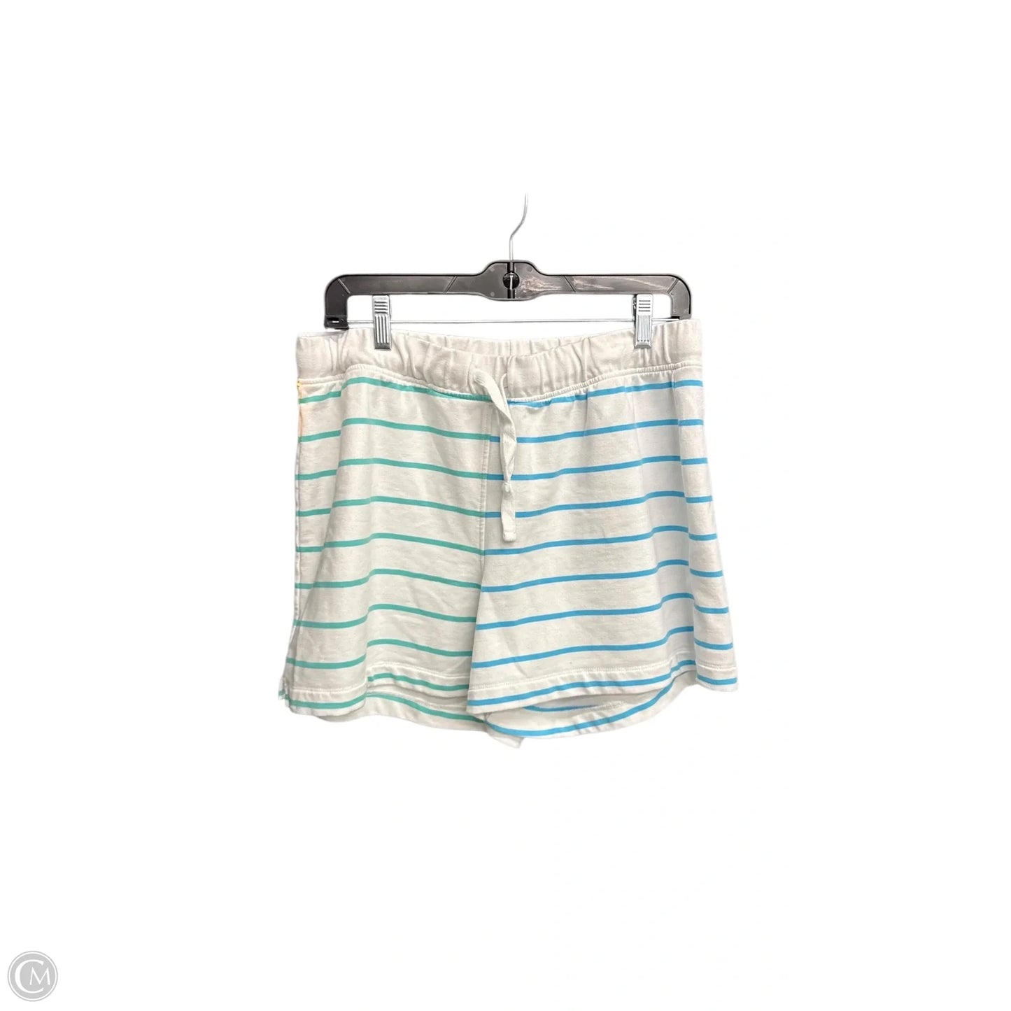Lounge Set Shorts By J. Crew In Blue & Green, Size: L